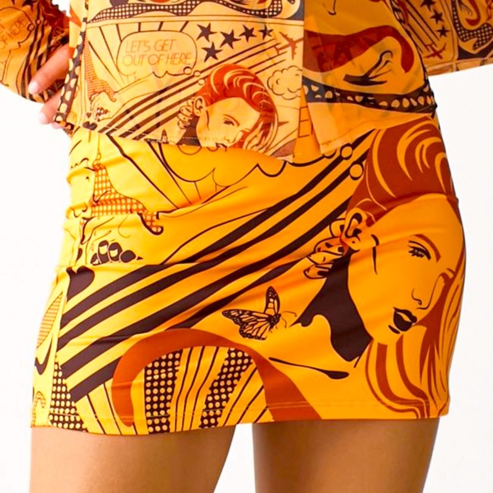 House of Sunny mini skirt NWT